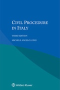 Abbildung von: Civil Procedure in Italy - Kluwer Law International