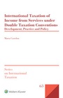 Bild: International Taxation of Income from Services under Double Taxation Conventions - Kluwer Law International