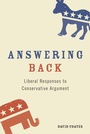 Cover: Answering Back - Bloomsbury Continuum