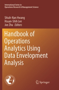 Enlarge image Cover: Handbook of Operations Analytics Using Data Envelopment Analysis - Springer