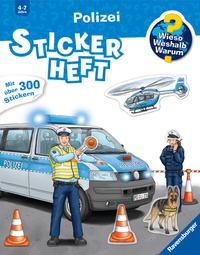Abbildung von: Wieso? Weshalb? Warum? Stickerheft - Polizei - Ravensburger