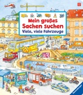 Cover: Mein gro&szlig;es Sachen suchen: Viele, viele Fahrzeuge - Ravensburger