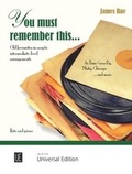 Cover: You must remember this..... - Universal Edition