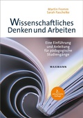 Cover: Wissenschaftliches Denken und Arbeiten - Waxmann Lehrbuch