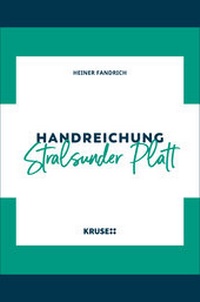 Enlarge image Cover: Handreichung Stralsunder Platt - Druck- und Verlagshaus Kruse