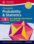 Cover: Complete Probability & Statistics 1 for Cambridge International AS & A Level - Oxford University Press