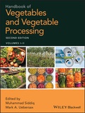 Cover: Handbook of Vegetables and Vegetable Processing - Wiley-ISTE