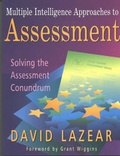 Cover: Multiple Intelligence Approaches to Assessment - Zephyr Press