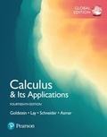 Cover: Calculus & Its Applications, Global Edition - Pearson Education Limited