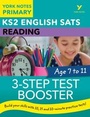 Cover: English SATs 3-Step Test Booster Reading: York Notes for KS2 - Pearson Education Limited