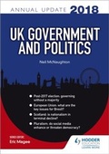 Cover: UK Government & Politics Annual Update 2018 - Hodder Education