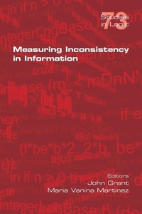 Enlarge image Cover: Measuring Inconsistency in Information - College Publications