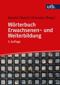Cover: W&ouml;rterbuch Erwachsenen- und Weiterbildung - UTB