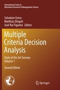 Cover: Multiple Criteria Decision Analysis - Springer