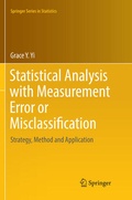 Cover: Statistical Analysis with Measurement Error or Misclassification - Springer