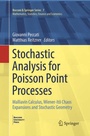 Cover: Stochastic Analysis for Poisson Point Processes - Springer