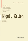 Cover: Nigel J. Kalton Selecta - Birkh&auml;user