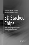 Cover: 3D Stacked Chips - Springer