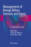 Cover: Management of Benign Biliary Stenosis and Injury - Springer