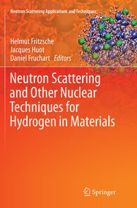 Abbildung von: Neutron Scattering and Other Nuclear Techniques for Hydrogen in Materials - Springer