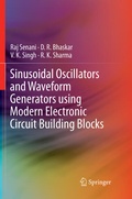Cover: Sinusoidal Oscillators and Waveform Generators using Modern Electronic Circuit Building Blocks - Springer