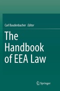 Cover: The Handbook of EEA Law - Springer