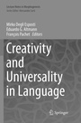 Cover: Creativity and Universality in Language - Springer