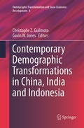 Cover: Contemporary Demographic Transformations in China, India and Indonesia - Springer