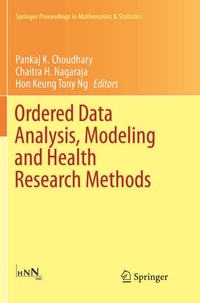 Enlarge image Cover: Ordered Data Analysis, Modeling and Health Research Methods - Springer