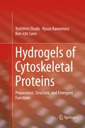 Cover: Hydrogels of Cytoskeletal Proteins - Springer