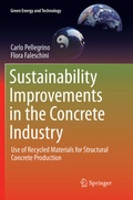 Cover: Sustainability Improvements in the Concrete Industry - Springer