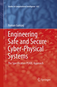Enlarge image Cover: Engineering Safe and Secure Cyber-Physical Systems - Springer