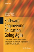 Cover: Software Engineering Education Going Agile - Springer