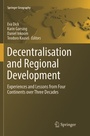 Cover: Decentralisation and Regional Development - Springer