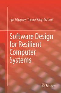 Enlarge image Cover: Software Design for Resilient Computer Systems - Springer