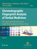 Cover: Chromatographic Fingerprint Analysis of Herbal Medicines Volume IV - Springer