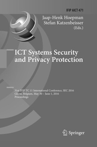 Abbildung von: ICT Systems Security and Privacy Protection - Springer