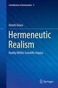 Cover: Hermeneutic Realism - Springer