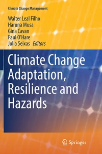Abbildung von: Climate Change Adaptation, Resilience and Hazards - Springer