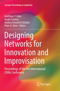 Enlarge image Cover: Designing Networks for Innovation and Improvisation - Springer
