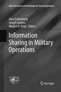 Cover: Information Sharing in Military Operations - Springer