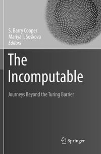 Enlarge image Cover: The Incomputable - Springer