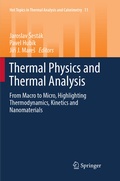 Cover: Thermal Physics and Thermal Analysis - Springer