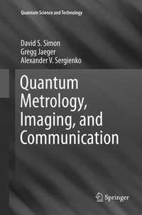 Enlarge image Cover: Quantum Metrology, Imaging, and Communication - Springer