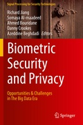 Cover: Biometric Security and Privacy - Springer