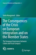 Cover: The Consequences of the Crisis on European Integration and on the Member States - Springer