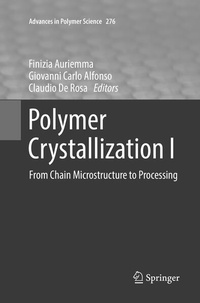 Enlarge image Cover: Polymer Crystallization I - Springer