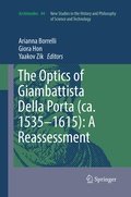 Cover: The Optics of Giambattista Della Porta (ca. 1535-1615): A Reassessment - Springer