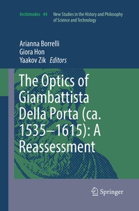 Abbildung von: The Optics of Giambattista Della Porta (ca. 1535-1615): A Reassessment - Springer