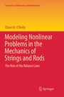 Cover: Modeling Nonlinear Problems in the Mechanics of Strings and Rods - Springer